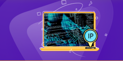 What can a hacker do with an IP address?